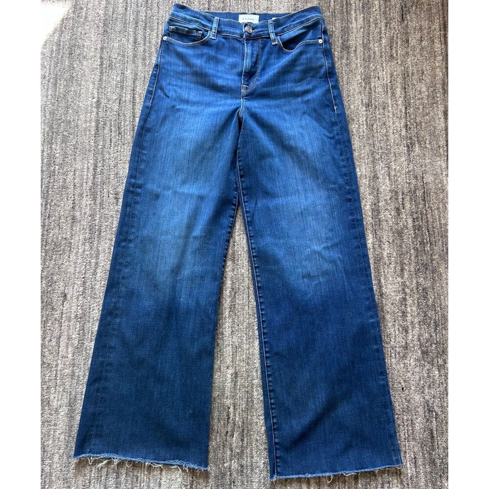 Frame Le Slim Palazzo Wide Leg Jeans 29